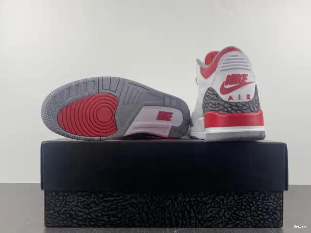 Bmlin Shoes Red Air 3 OG Jordan DN3707-160 Fire 0522